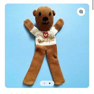 NWOT Estella Organic Cotton Grandpa Teddy